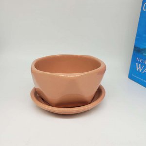 Green Ceramic Planter For Indoor Plant