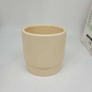 Ceramic Flower Pot Grey