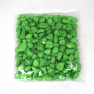 Light Green Pebbles | Attractive Plant Decor Pebbles