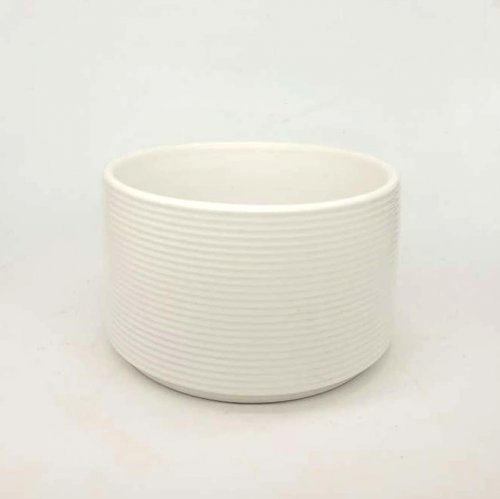 White Ceramic Planter For Indoor Plants