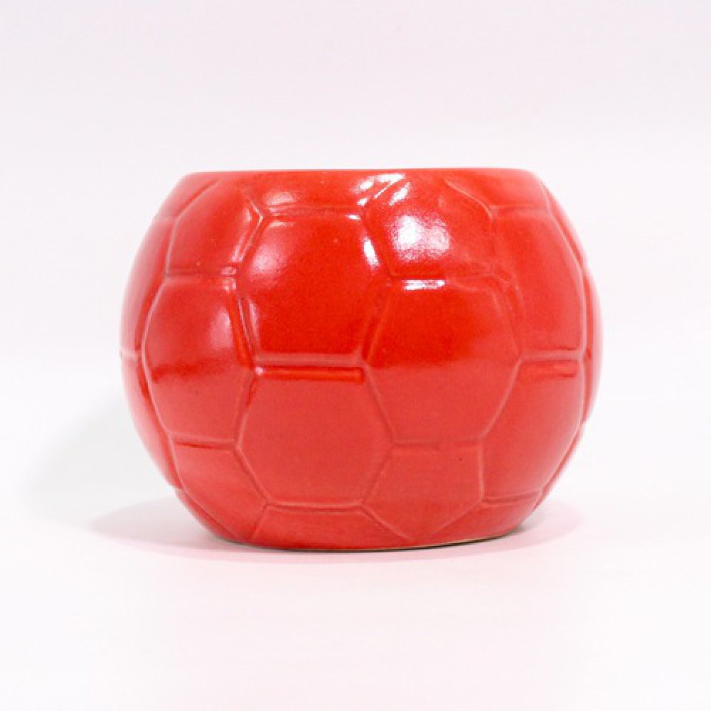 Football Ceramic Pot | Ceramic Pots for Indoor, Living Room, Plants, Planters, Flower pots