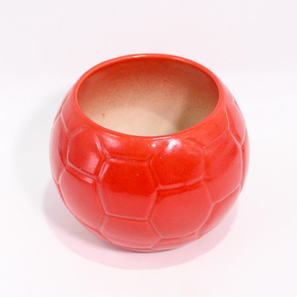 Football Ceramic Pot | Ceramic Pots for Indoor, Living Room, Plants, Planters, Flower pots