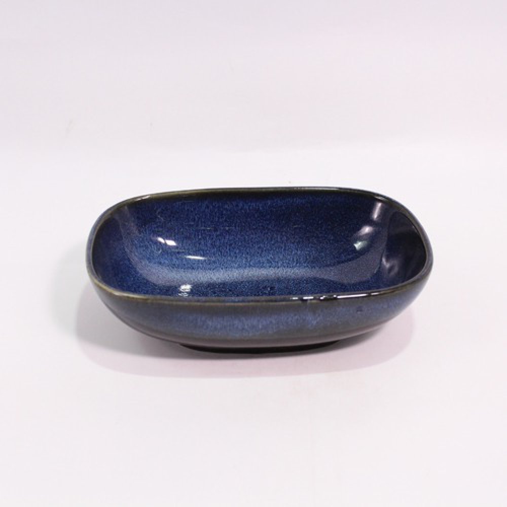 Villeroy And Boch Lave Blue Small Bowl | Garden and Living Room Decorative Small Ceramic Planter