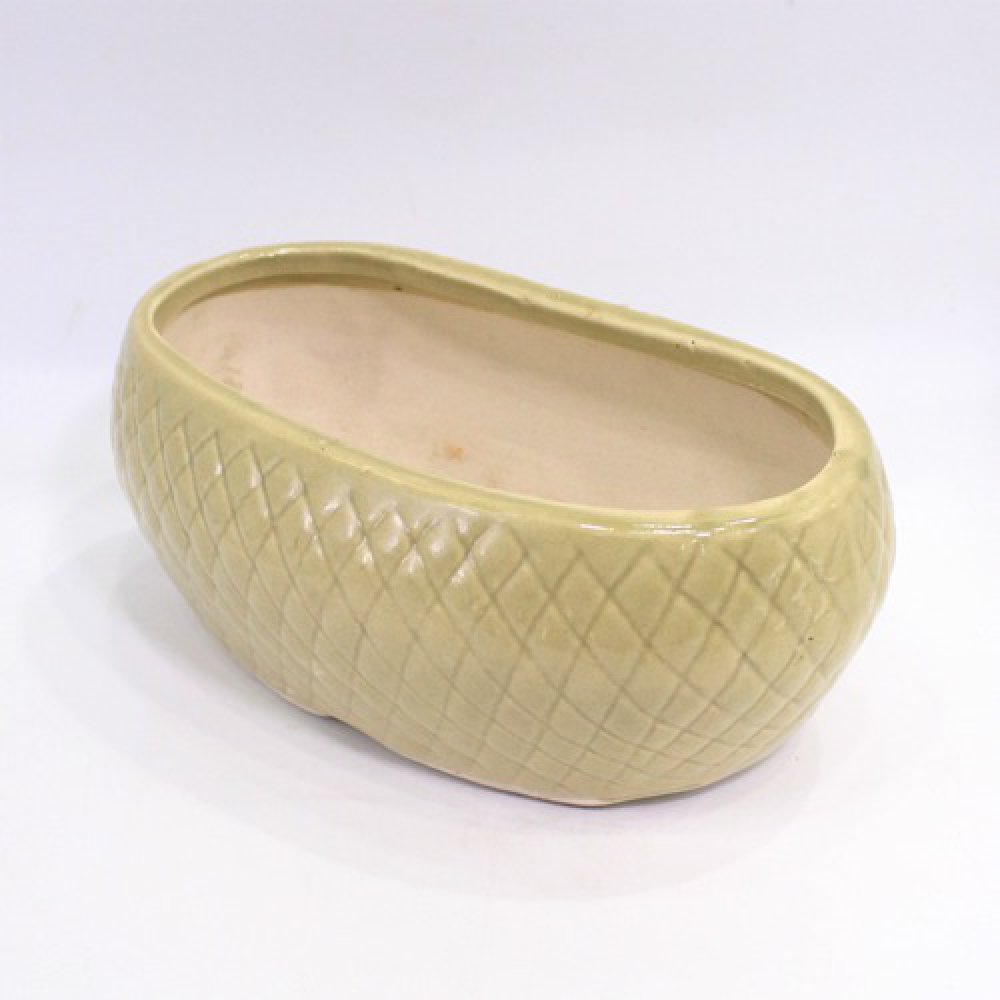 Ceramic Oval Planter Pot | Ceramic Pots for Indoor, Living Room, Plants, Planters, Flower pots