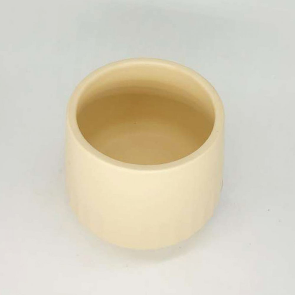 Off White Color Flower Pot