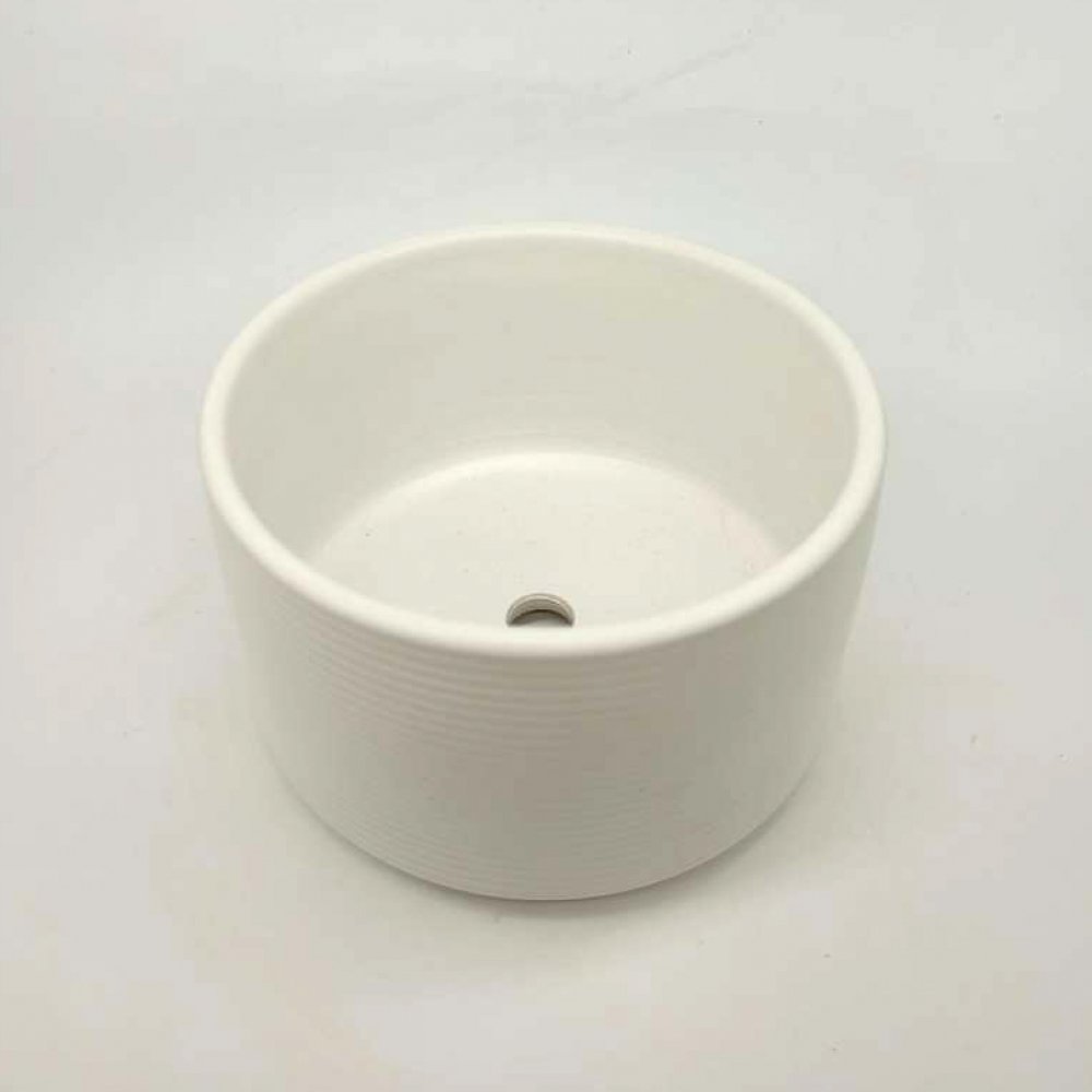 White Ceramic Planter For Indoor Plants